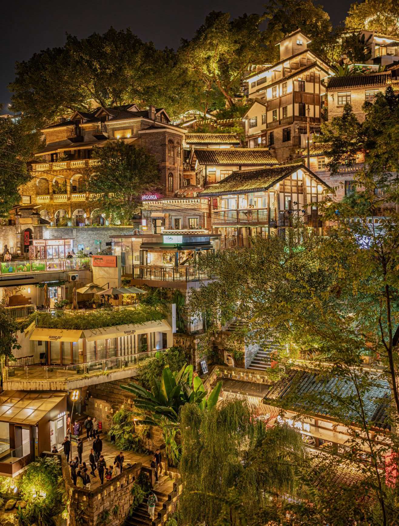 8D Magical Mountain City | Chongqing Landscape and Night Scenery Food Guide